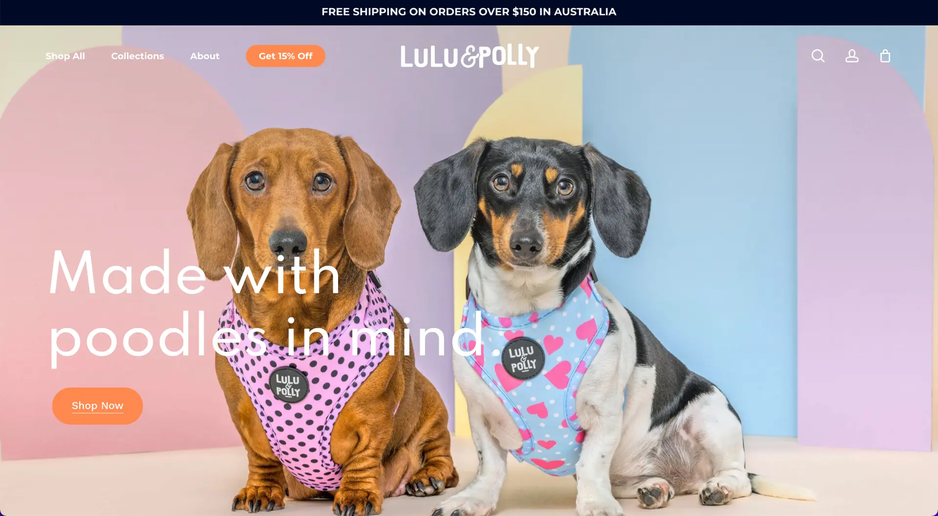 Lulu & Polly website