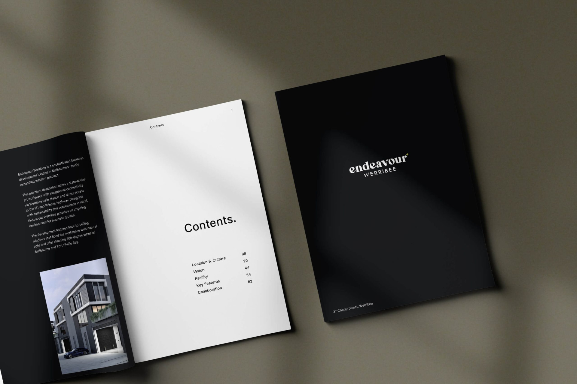 Endeavour sales brochure