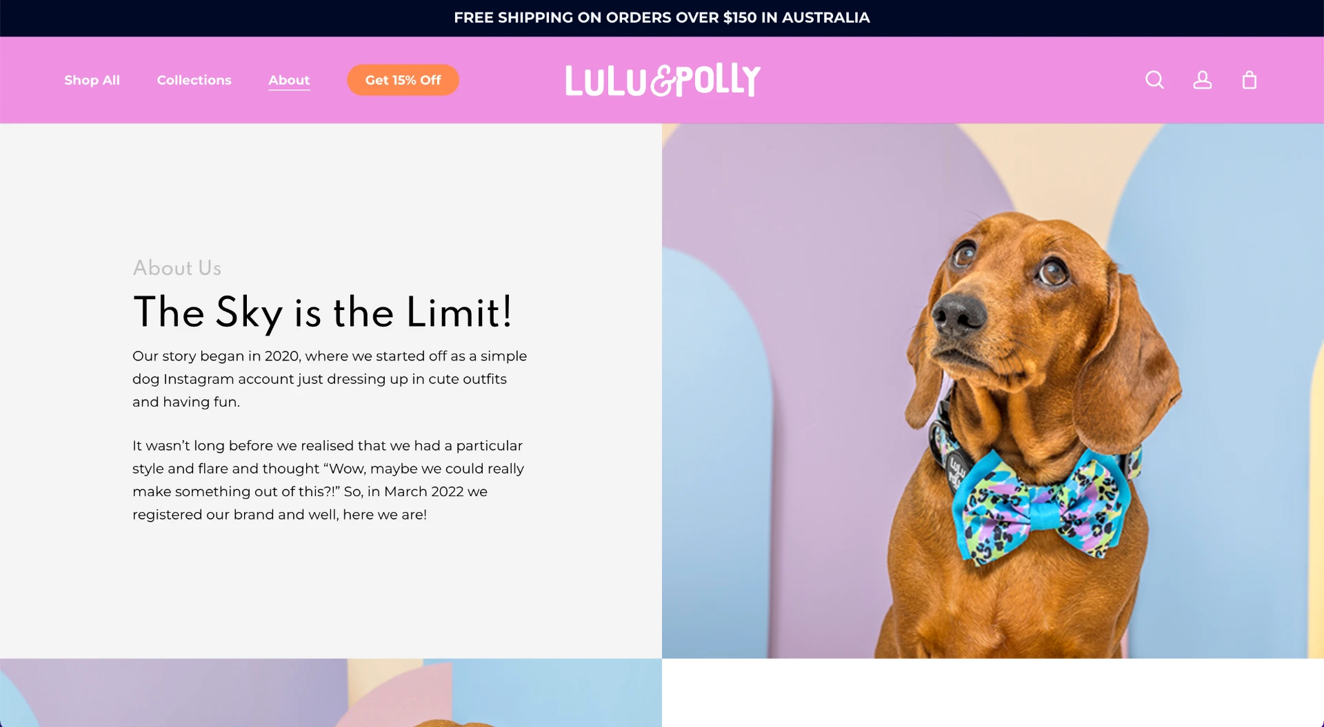 Lulu & Polly about page